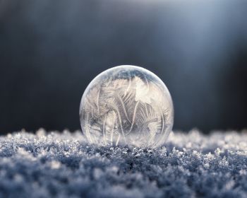 bubble, ball, frost Wallpaper 1280x1024