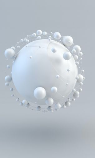 ball, light, sphere Wallpaper 1200x2000