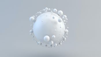 ball, light, sphere Wallpaper 1366x768