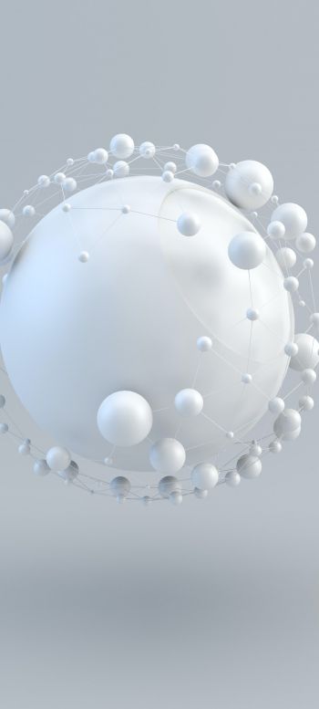 ball, light, sphere Wallpaper 1080x2400