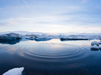 Iceland, water, ripple Wallpaper 1024x768