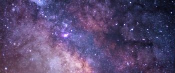 universe, stars, night Wallpaper 2560x1080