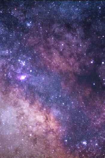 universe, stars, night Wallpaper 640x960