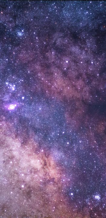 universe, stars, night Wallpaper 1080x2220