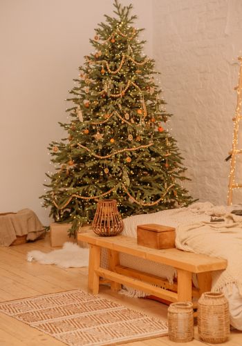 christmas tree Wallpaper 1668x2388