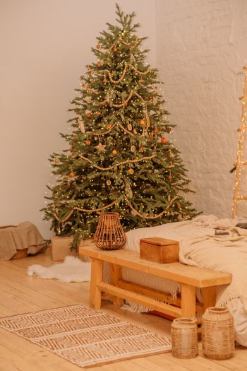 christmas tree Wallpaper 640x960