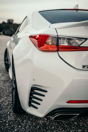 Обои 640x960 Lexus RC 350, спортивная машина