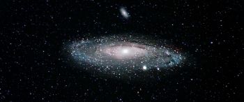 Обои 3440x1440 вселенная, галактика, звезды