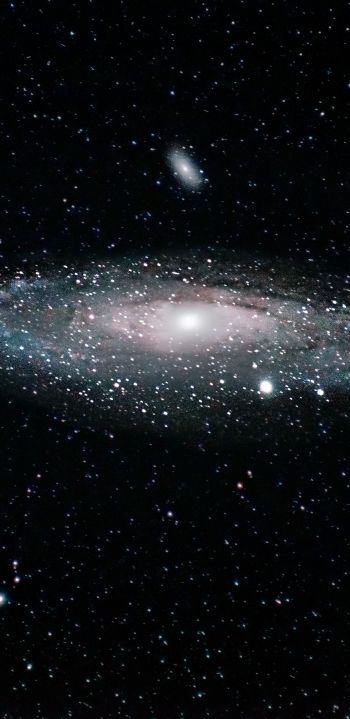 universe, galaxy, stars Wallpaper 1080x2220