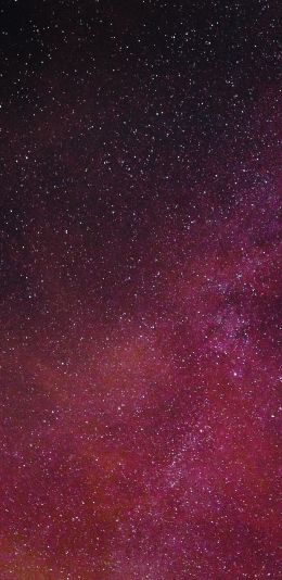 starry sky, night Wallpaper 1080x2220