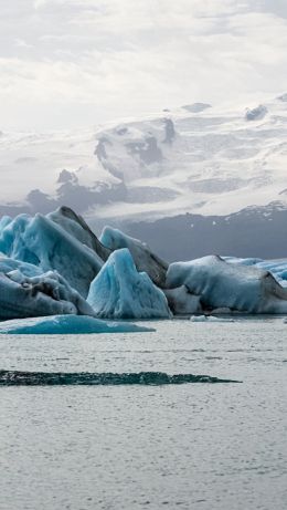 Iceland, glaciers Wallpaper 640x1136