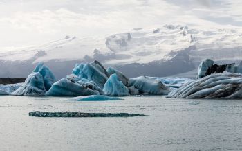 Обои 2560x1600 Исландия, ледники