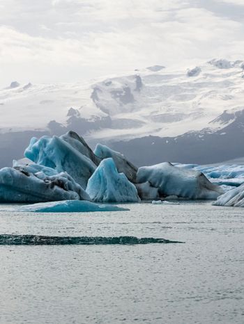 Обои 1668x2224 Исландия, ледники