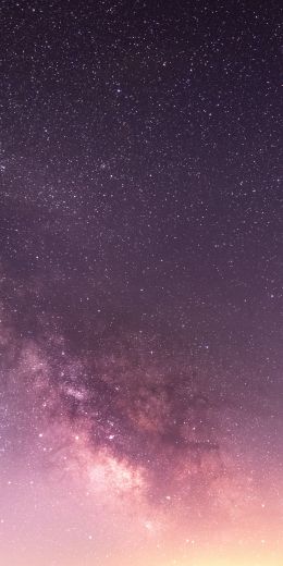 milky way, stars Wallpaper 720x1440