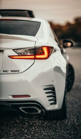 Обои 600x1024 Lexus RC 350, спортивная машина