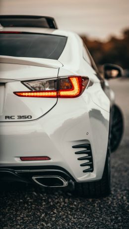 Обои 640x1136 Lexus RC 350, спортивная машина