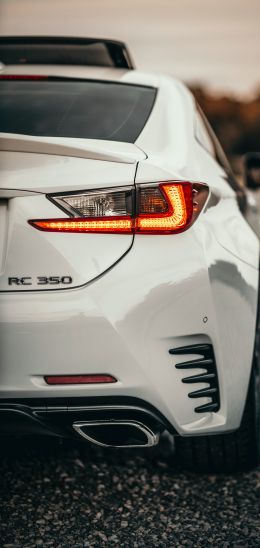 Lexus RC 350, sports car Wallpaper 1080x2280