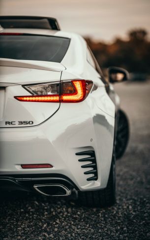 Обои 1752x2800 Lexus RC 350, спортивная машина