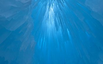 Обои 2560x1600 голубой лед, холод