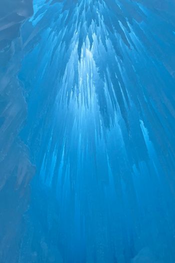 ice blue, cold Wallpaper 640x960