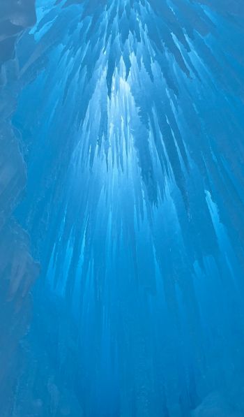 ice blue, cold Wallpaper 600x1024