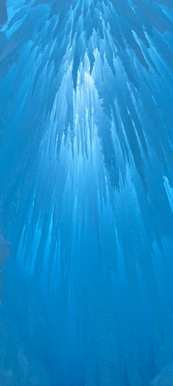 ice blue, cold Wallpaper 1080x2400