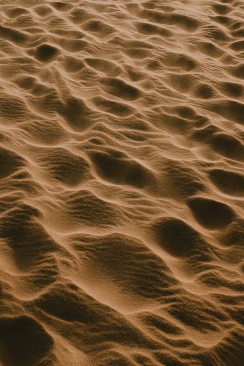 Обои 640x960 песок, пустыня