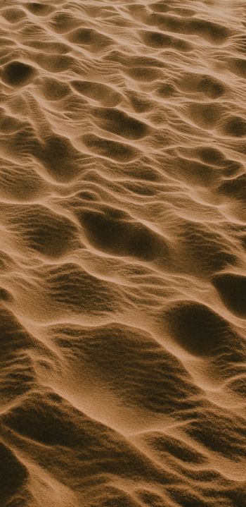 Обои 1440x2960 песок, пустыня