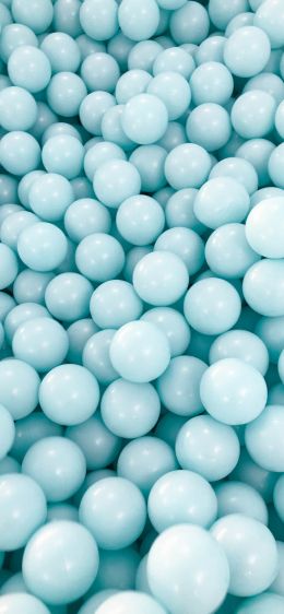 balls, blue Wallpaper 1125x2436