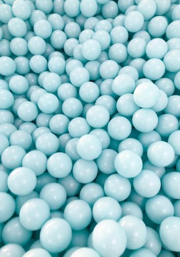 balls, blue Wallpaper 1668x2388