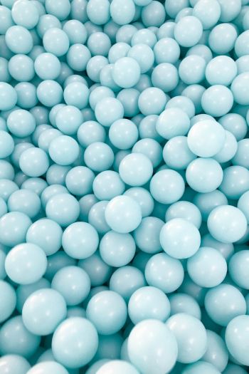 balls, blue Wallpaper 640x960
