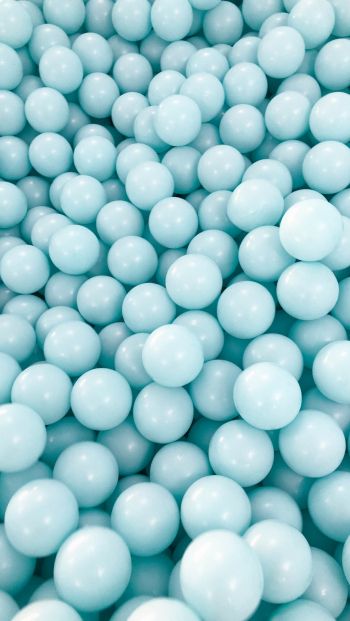 balls, blue Wallpaper 640x1136