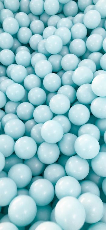 balls, blue Wallpaper 1080x2340