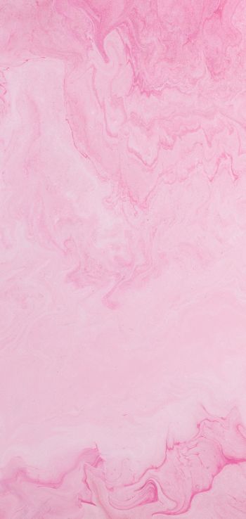 Обои 1440x3040 розовый, смешение, краска