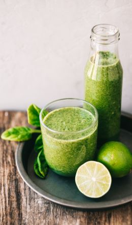 smoothie, lime, citrus Wallpaper 600x1024