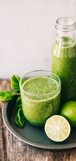 smoothie, lime, citrus Wallpaper 1440x3040