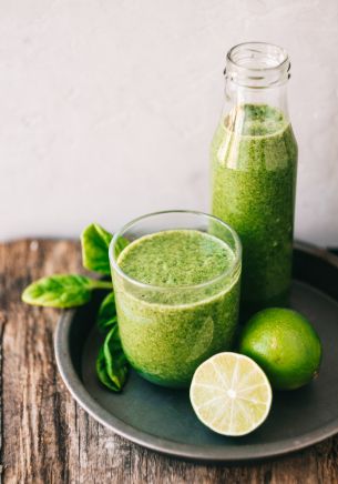 smoothie, lime, citrus Wallpaper 1668x2388