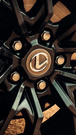 Lexus, alloy wheel Wallpaper 2160x3840