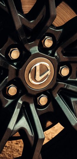 Lexus, alloy wheel Wallpaper 1440x2960