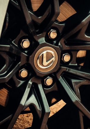 Lexus, alloy wheel Wallpaper 1640x2360