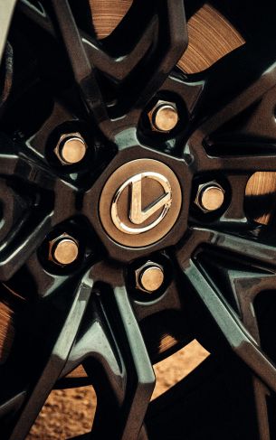 Lexus, alloy wheel Wallpaper 1752x2800