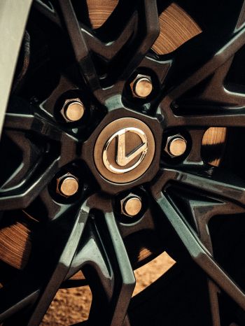Lexus, alloy wheel Wallpaper 1620x2160