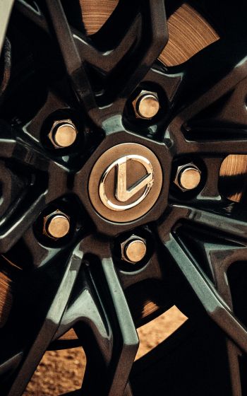 Lexus, alloy wheel Wallpaper 1600x2560