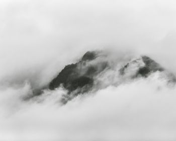 clouds, mountains, height Wallpaper 1280x1024