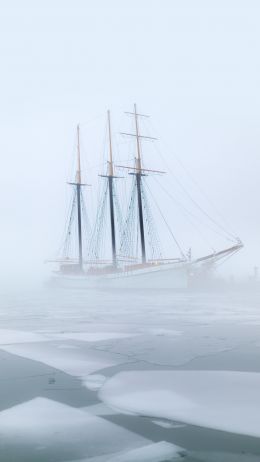 toronto, Canada, ship Wallpaper 2160x3840