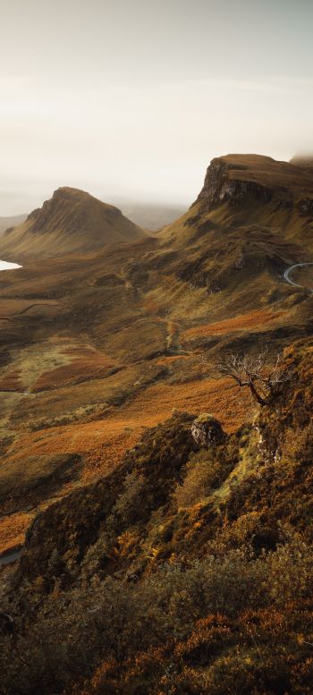 Isle of Skye, Great Britain Wallpaper 1440x3200