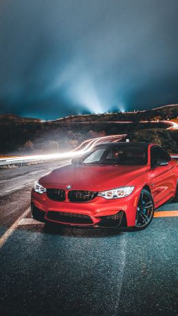 Обои 640x1136 BMW, спортивная машина