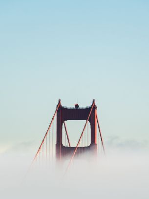 Golden Gate Bridge, San Francisco, USA Wallpaper 2048x2732