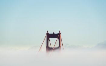 Обои 1920x1200 Мост Золотые Ворота, Сан-Франциско, США