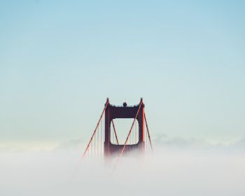 Обои 1280x1024 Мост Золотые Ворота, Сан-Франциско, США